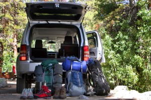 Just a few miles up from Bishop, California, we headed up to the Rock Creek campground to set our base camp for our backpack evaluations. 