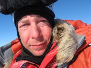 Eric Larson plans to summit Everest and reach the North and South poles in 365 days.