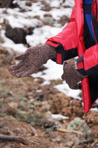 Velcro cuff adjustments facilitate one-handed operation.