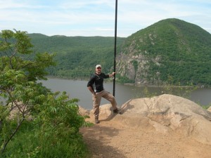 Robert Rodman on Breakneck Ridge, NY