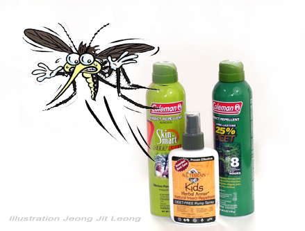 Repellants Natural versus DEET