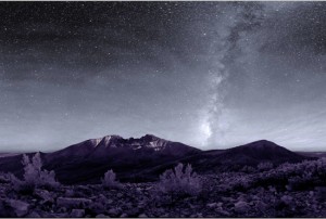 The high ridges allow for great night sky viewing. Photo by NPS Night Sky