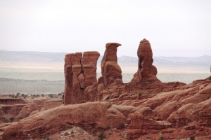 Wind sculpted rock structures go back thousands of years.