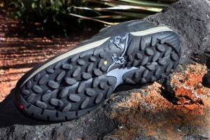 Five Ten Insight Stealth rubber sole. Photo by Dan Sanchez