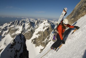 Kit DesLauriers, Grand Teton, WY. Photo by Jimmy Chin