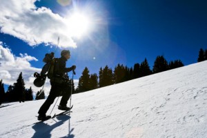 Snowshoeing